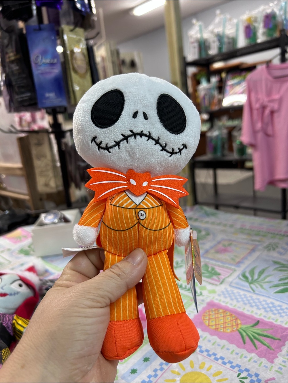 Jack Skelton mini stuffed animal